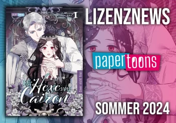 Manhwa "Die Hexe von Cairon" bei papertoons!