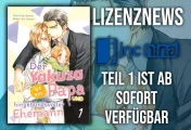 Boys Love Light Novel Der Yakuza ist ein Papa und … erscheint auf Deutsch!