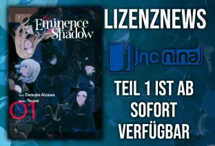 JNC Nina lizenziert The Eminence in Shadow Light Novel!