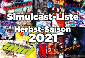 Simulcast - Liste für die Herbstsaison 2021!