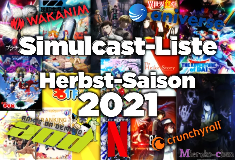 Simulcast – Liste für die Herbstsaison 2021!