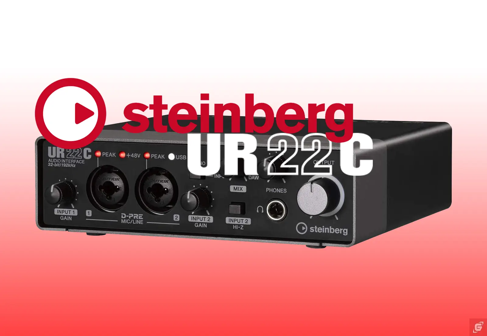 Das Steinberg UR22C Audio Interface im Test