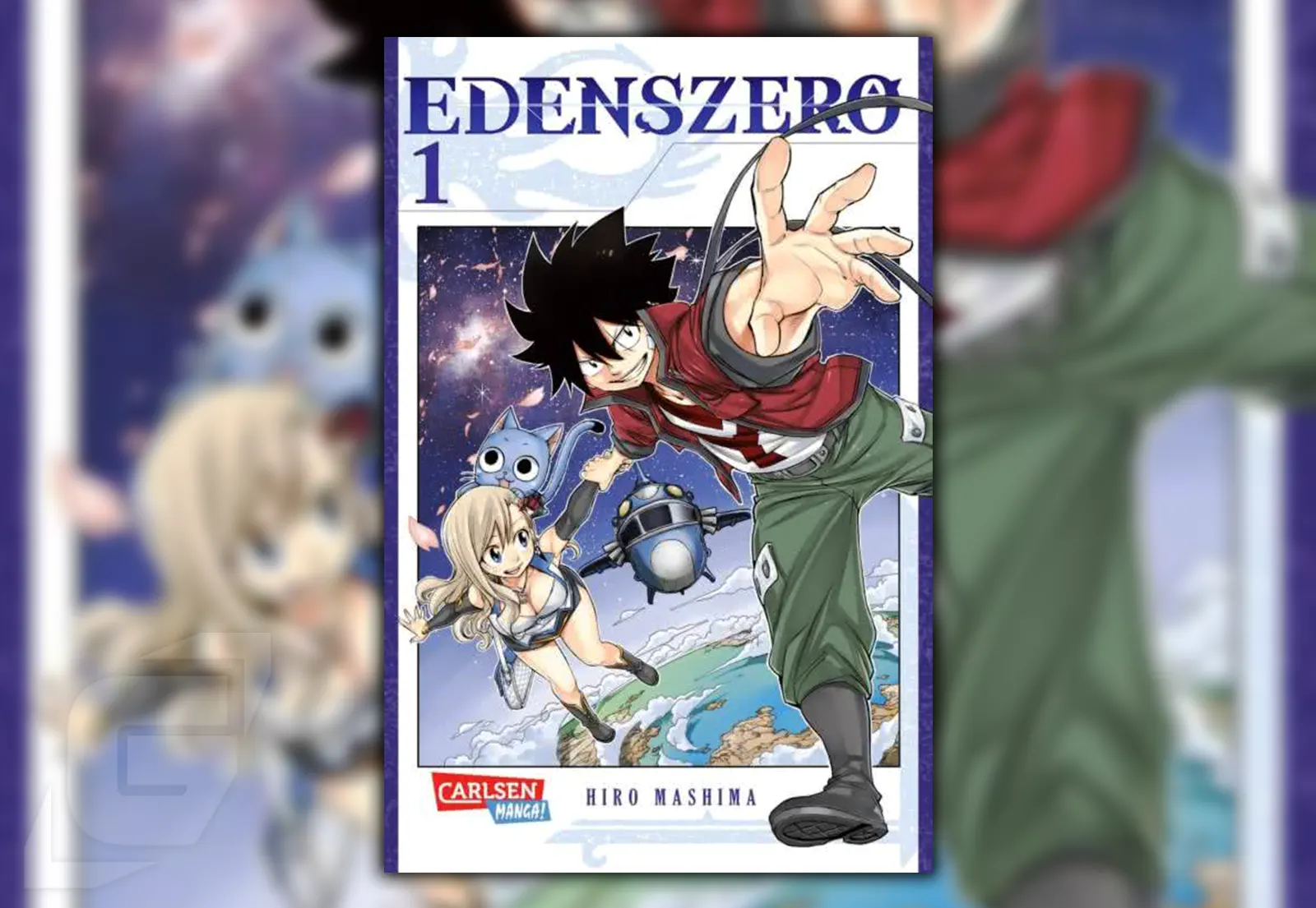 Review zum Sci-Fi-Action Manga Edens Zero Band 1