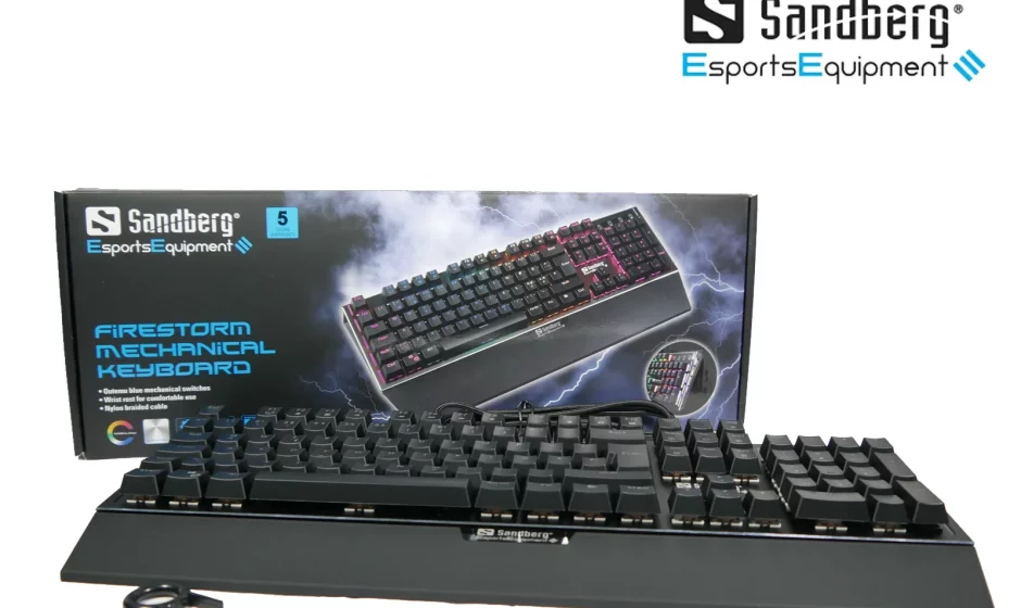 FireStorm Mech - Gaming Tastatur von Sandberg im Test!