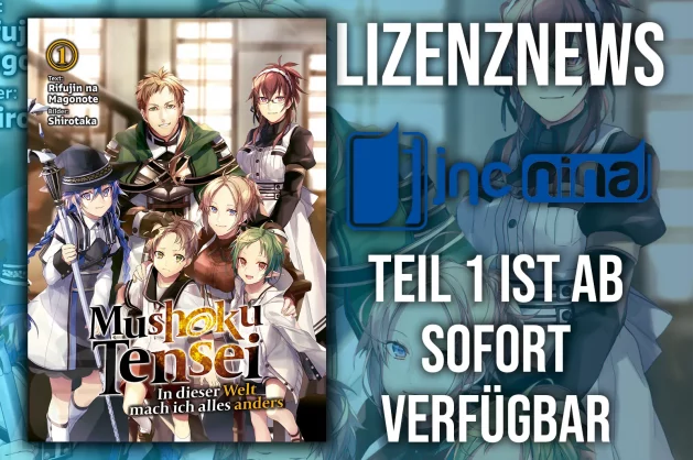 Die Light Novel Mushoku Tensei erscheint in Deutschland!