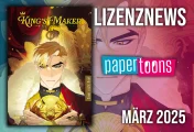 King's Maker - Triple Crown erscheint ebenfalls bei papertoons!