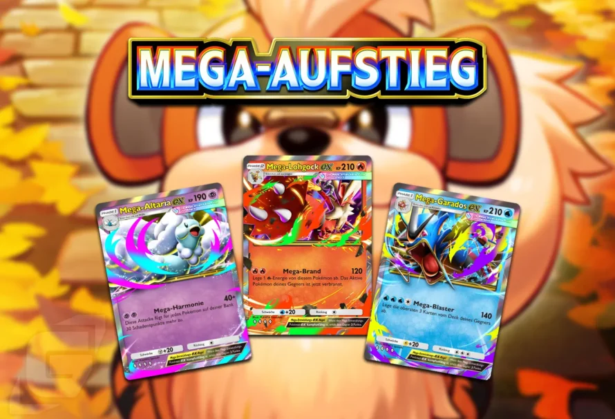 Mega-Aufstieg – neue Pokémon-Sammelkartenspiel-Pocket Erweiterung