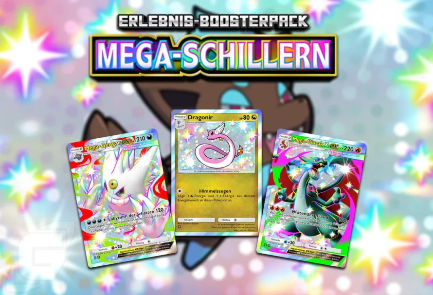 Neue Erweiterung für Pokémon TCG – Mega-Schillern angekündigt!