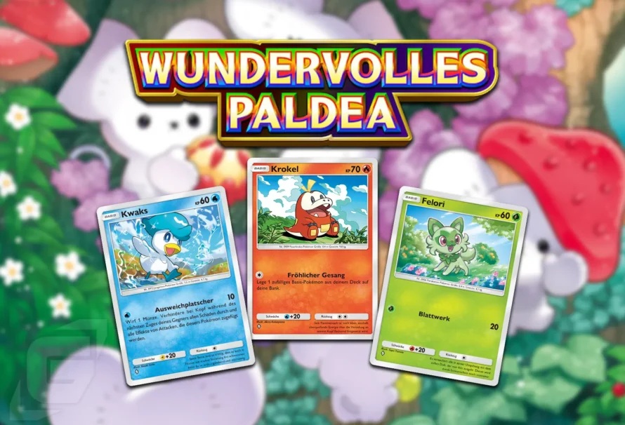 Neue Pokémon TCG Erweiterung – Wundervolles Paldea