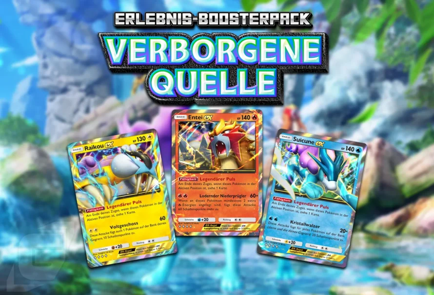 Pokémon-TCG neue Erweiterung – Verborgene Quelle